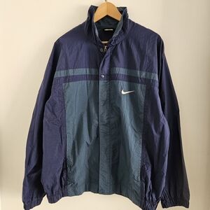 Vintage Nike Windbreaker Jacket Mens Large 90s